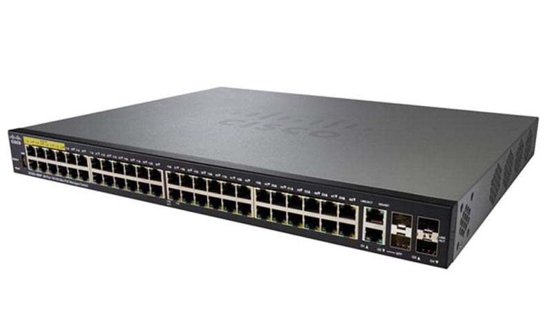 Cisco SG350X-48-K9-EU, Cisco SG350X-48-K9-EU - Switch Cisco SG350X-48 48-port Gigabit Stackable Switch