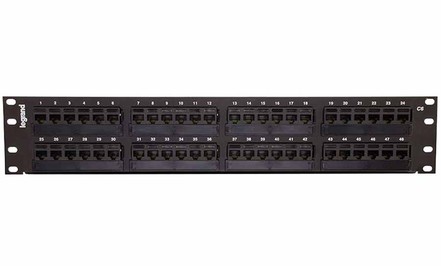 Patch panel cat6 48p Legrand, Patch panel cat6 48p Legrand chính hãng