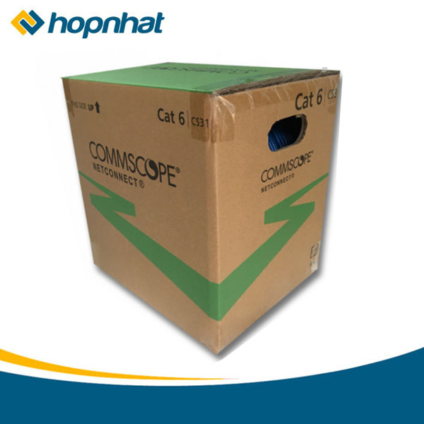Cáp mạng Cat6 UTP Commscope, Cáp mạng Cat6 UTP Commscope chính hãng Patch: 4-1427254-6