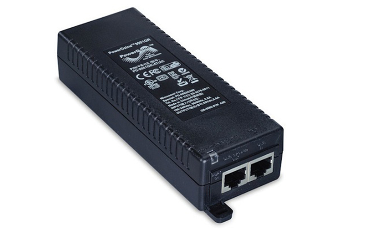 JW629A, JW629A PD-9001GR-AC 30W 802.3at PoE+ 10/100/1000 Ethernet Indoor Rated Midspan Injector chính hãng, giá cực tốt