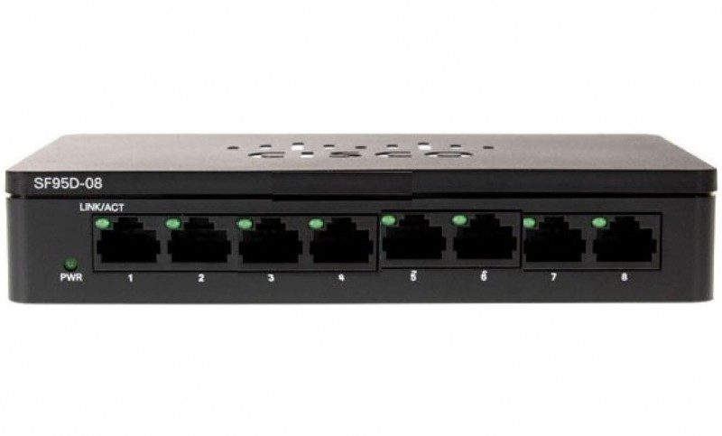 Cisco SF95D-08-AS, Cisco SF95D-08-AS - Switch Cisco SF95D-08 8-Port 10/100 Desktop Switch