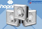 Quạt thông gió sải cánh 15cm Roman RBV15B2